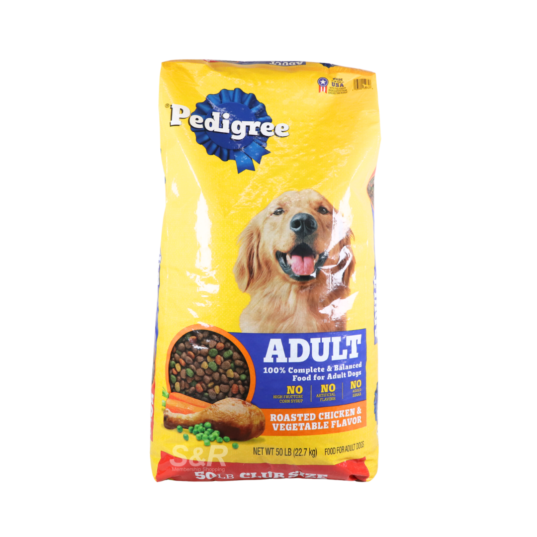 Pedigree Adult Chicken & Vegetable Dog Food 22.7kg